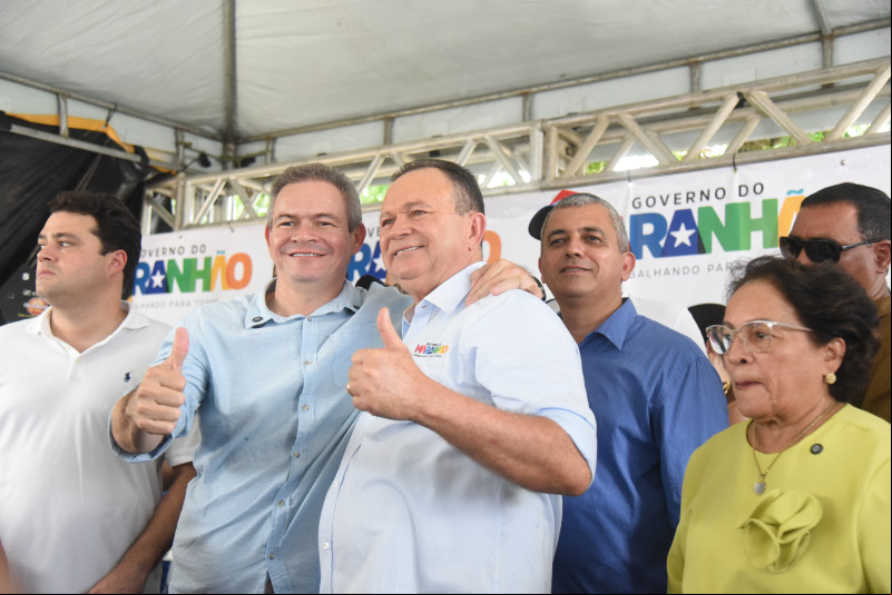Prefeito Rafael Brito e Governador Carlos Brandão - (Assis Fernandes/ODIA)