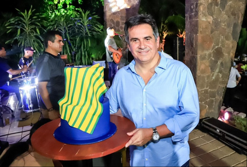Hoje (21) é dia de parabéns para o senador Ciro Nogueira que realizou comemoração antecipada dos seus 55 Anos