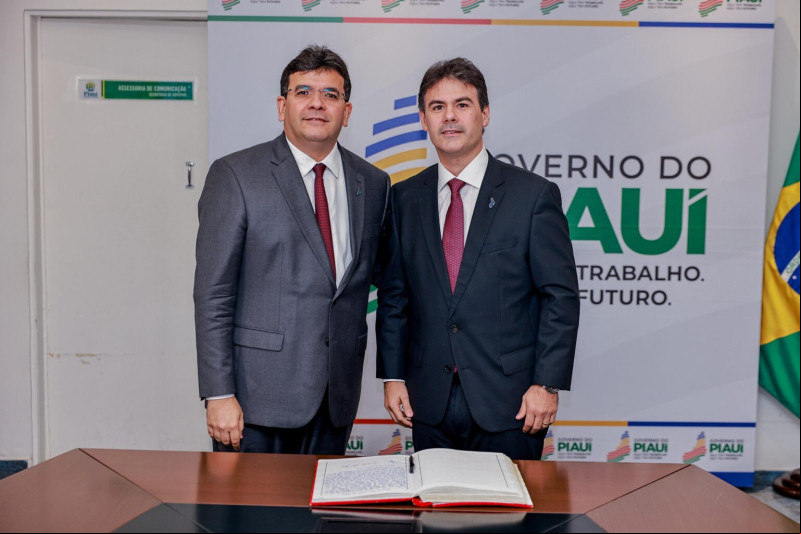No primeiro dia como governador em exercício, Severo Eulálio cumpre agenda de obras no interior do Piauí