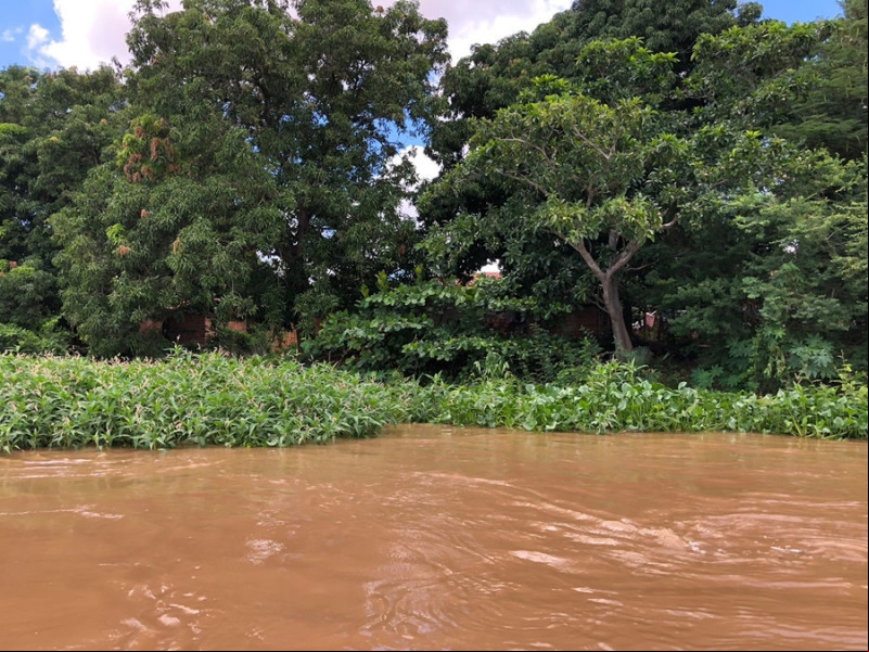 Defesa Civil isola área no Parque Encontro dos Rios na zona Norte
