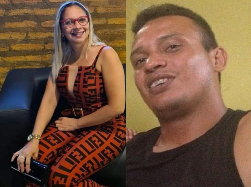 Helioene de Andrade foi queimada e morta com golpes de faca pelo ex-companheiro Marcos Sousa. - (Reprodução)