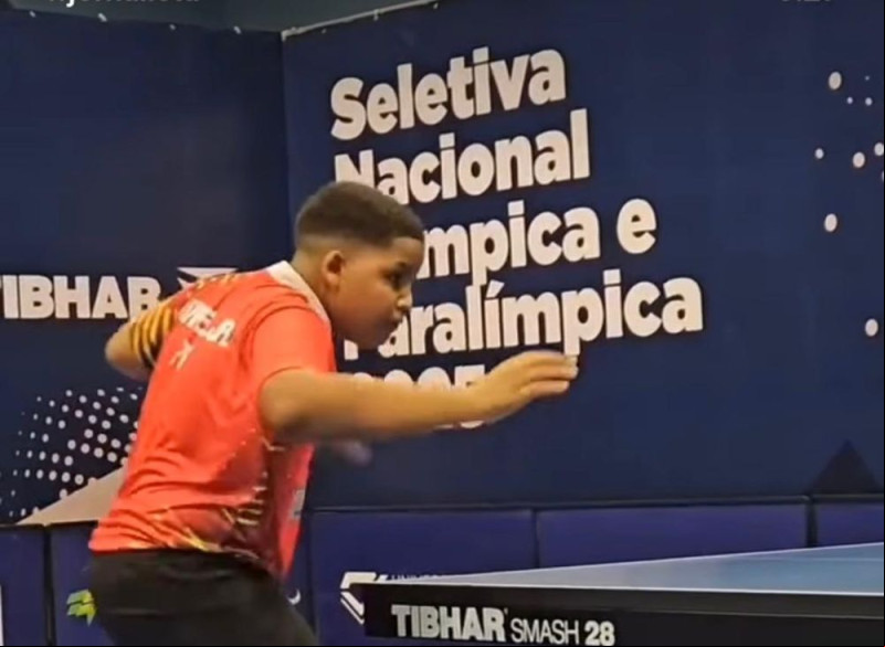 Atleta do tênis de mesa do Piauí garante vaga na seleção brasileira com título inédito