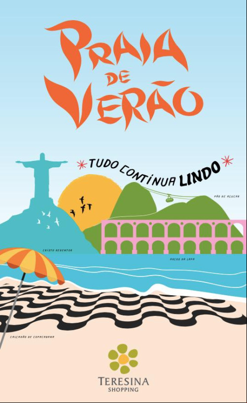 Praia de Verão acontece no Teresina Shopping - (Divulgação)