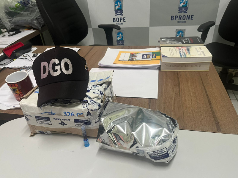 Cocaína que seria enviada como encomenda pelos Correios é apreendida em Teresina
