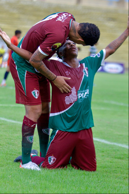 O jogo da semifinal ocorreu neste domingo (16) no Estádio Albertão, localizado na zona Sul de Teresina. - (Divulgação/Leonardo Rocha/Fluminense-PI)