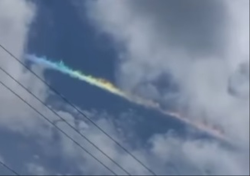 Fotometeoro: entenda o fenômeno raro, o arco-íris de fogo, registrado no céu de Picos