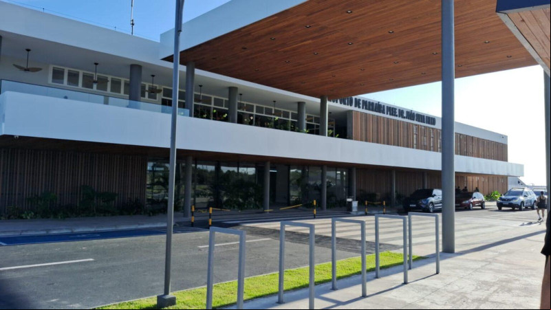 No Piauí, ministro de Portos e Aeroportos inaugura primeira etapa de reforma e ampliação do Aeroporto de Parnaiba