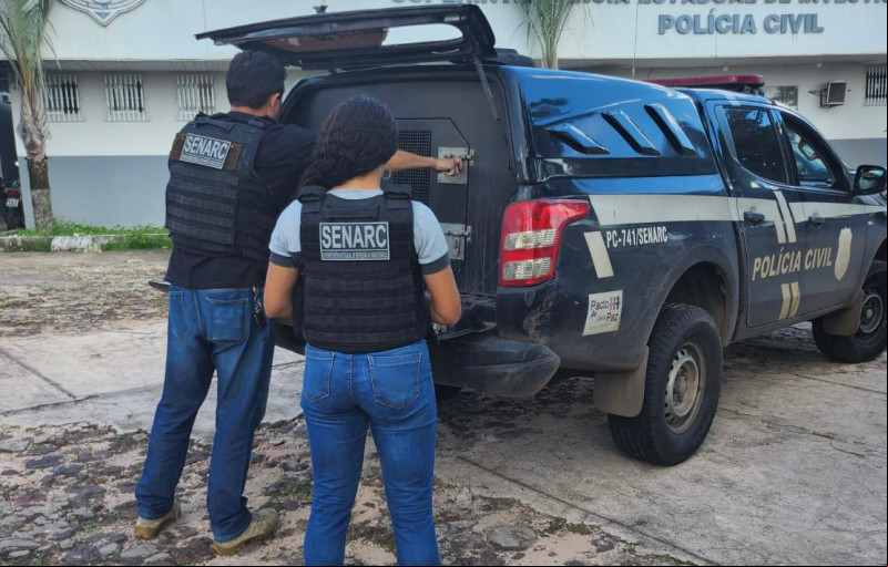 Teresinense que espancou e jogou água sanitária na companheira é preso no Maranhão