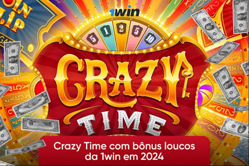 Crazy Time com bônus loucos da 1win em 2024