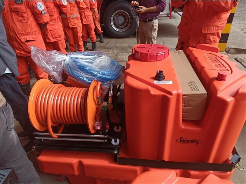 Corpo de Bombeiros recebe equipamentos para combate a incêndios no Piauí - (Arquivo Pessoal / Raimundo Lima)