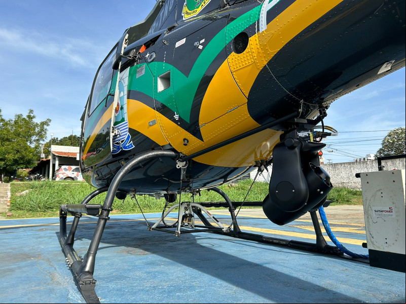 Polícia Militar fará patrulhamento noturno em Teresina com helicóptero