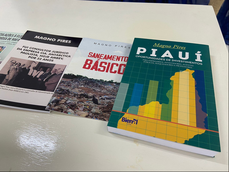 Advogado Magno Pires lança livro sobre as potencialidades econômicas do Piauí - (Joelma Moura/O Dia)