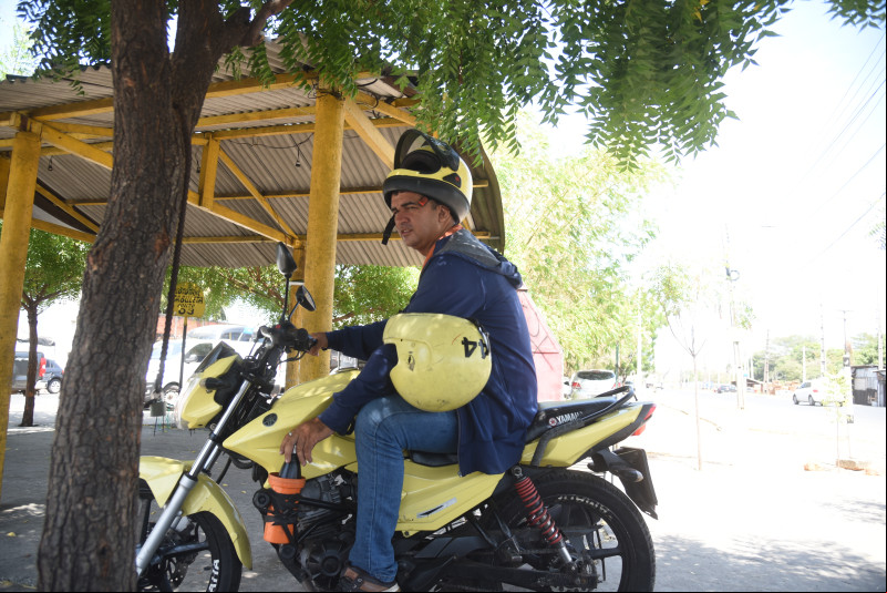 Teresina tem 17 mil motociclistas irregulares no transporte de ageiros, denuncia sindicato