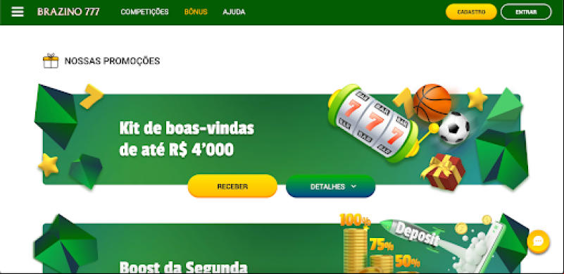 Site de apostas Brazino777 - (Divulgação)