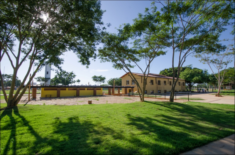 Parque da Cidadania, um dos locais mais aprazíveis da cidade - (Divulgação)
