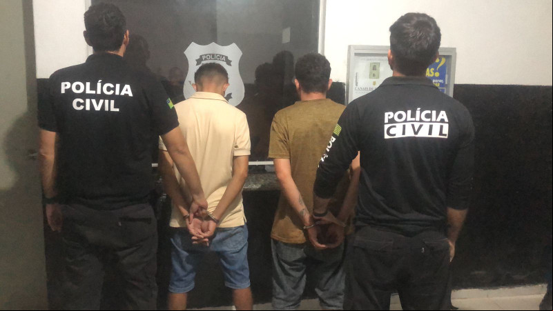 Suspeitos de duplo homicídio no litoral do Piauí são presos; sepultamento das vítimas é marcado por comoção
