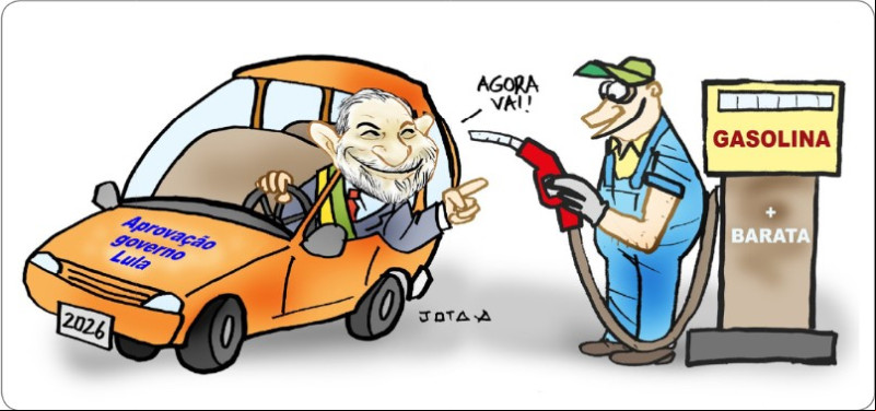 Charge do Jota A publicada em 03/06/2025