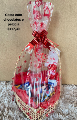 Dia dos Namorados: cestas e pelúcias