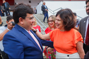 Inauguração da nova Maternidade Dona Evangelina Rosa